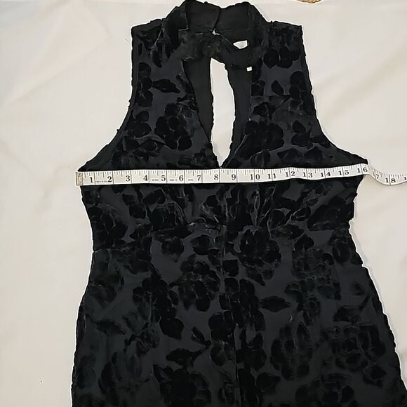 Anthropologie Maeve Laurette Velvet Jumpsuit size 4 - Picture 6 of 11